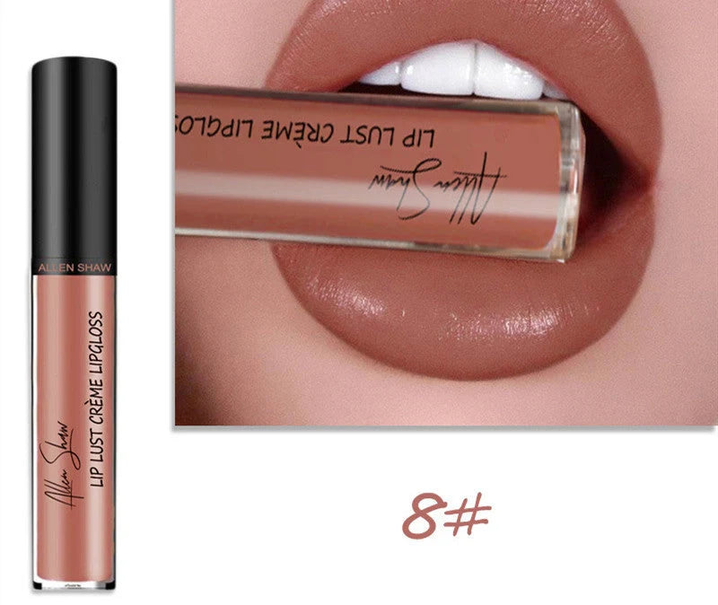 Silky Mineral Lip Gloss in vibrant colours, perfect for healthy, glossy lips.
