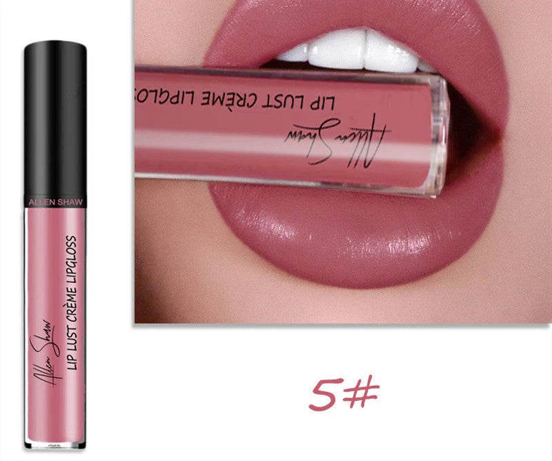 Silky Mineral Lip Gloss in vibrant colours, perfect for healthy, glossy lips.