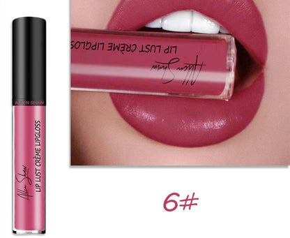 Silky Mineral Lip Gloss in vibrant colours, perfect for healthy, glossy lips.