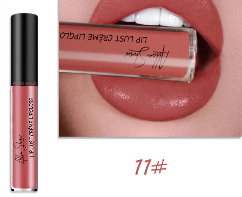 Silky Mineral Lip Gloss in vibrant colours, perfect for healthy, glossy lips.