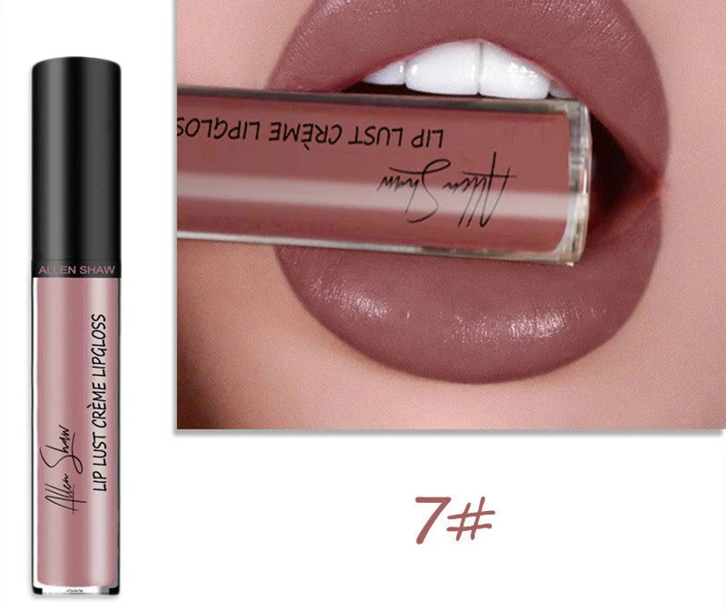 Silky Mineral Lip Gloss in vibrant colours, perfect for healthy, glossy lips.