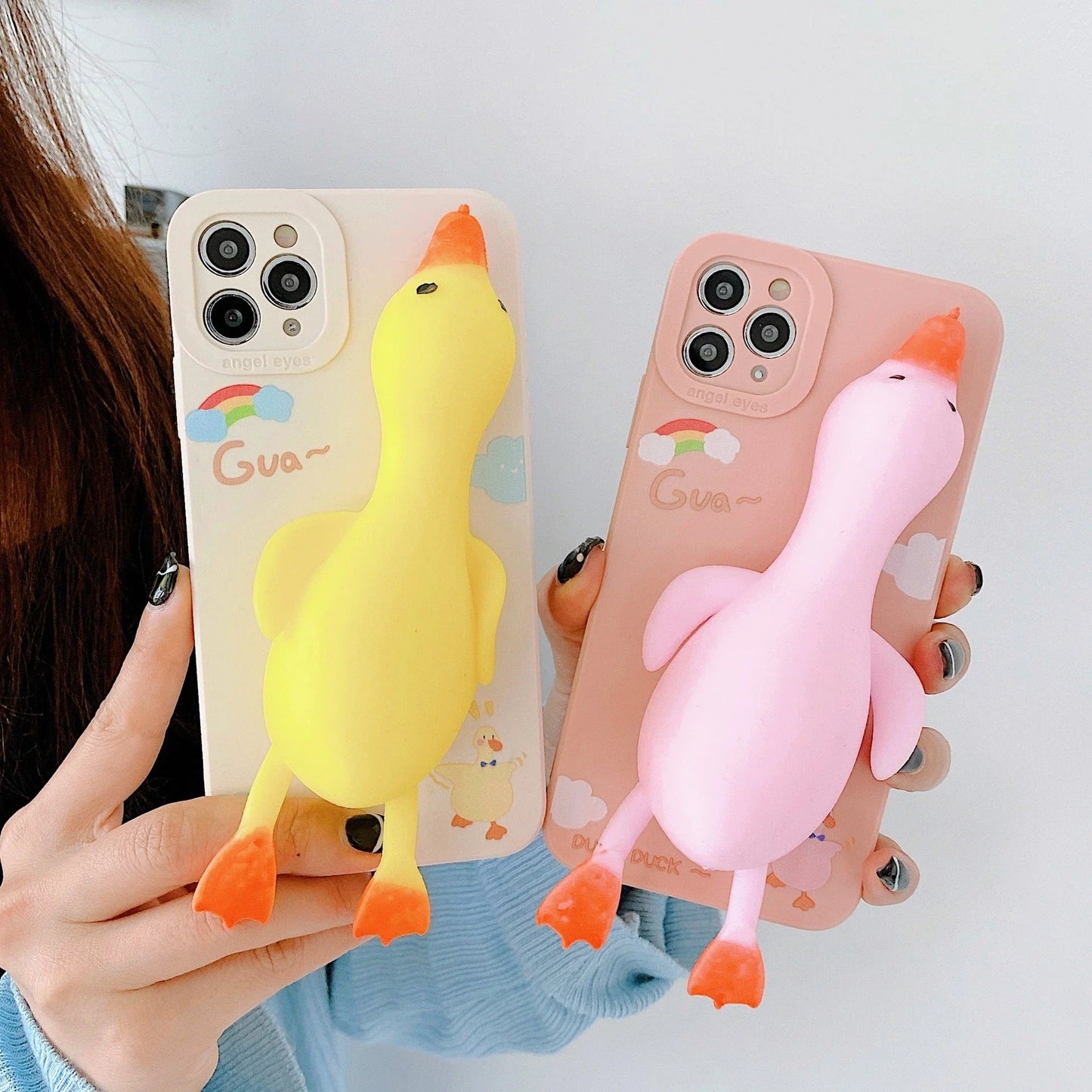 Stylish cartoon phone cases in vibrant colors to protect your Kiwi iPhone