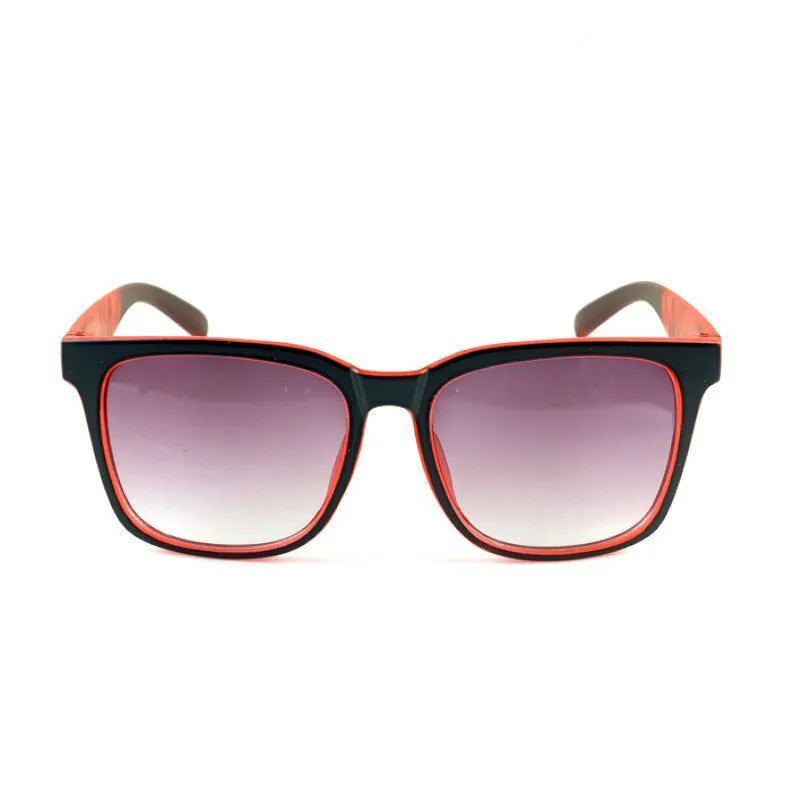 Square kids sports sunglasses with PC frame and AC lens in six colour options C1 to C6 for outdoor play