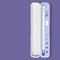 Hard protective case for Apple Pencil in black, blue, green and purple colours.