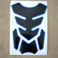 3D King Kong motorcycle decal sticker set in PVC soft rubber, 19x14cm, self-adhesive for fuel tank or door