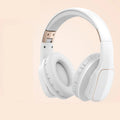 Folding Bluetooth headset with subwoofer, stereo wireless, available in black red white