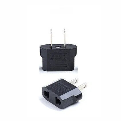 Universal travel power adapter with three sockets for AU, EU and US plug types