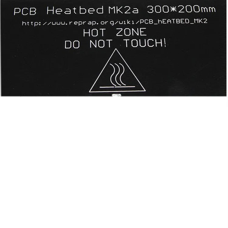MK2A 3D printer hot bed platform aluminium substrate 200x300mm replacement build plate