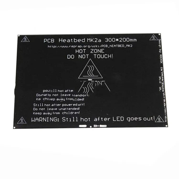 MK2A 3D printer hot bed platform aluminium substrate 200x300mm replacement build plate