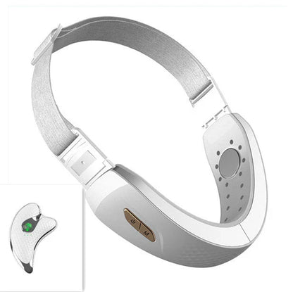 Chin V-Line Up Lift Belt Machine with LED Photon Therapy for facial tightening and contour lifting