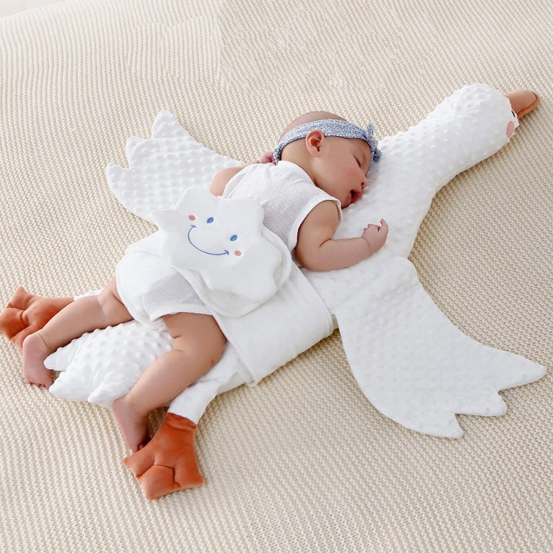 Soothing Plush Goose Pillow: Your Cozy Sleep Companion