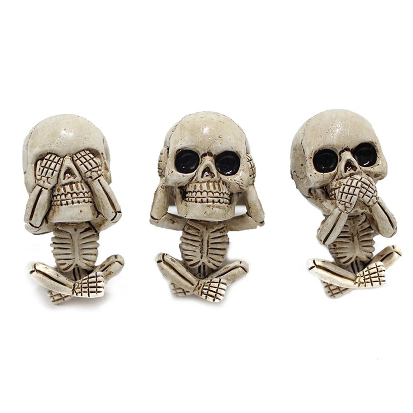 Skull car ornament with air freshener function, European-style cartoon design