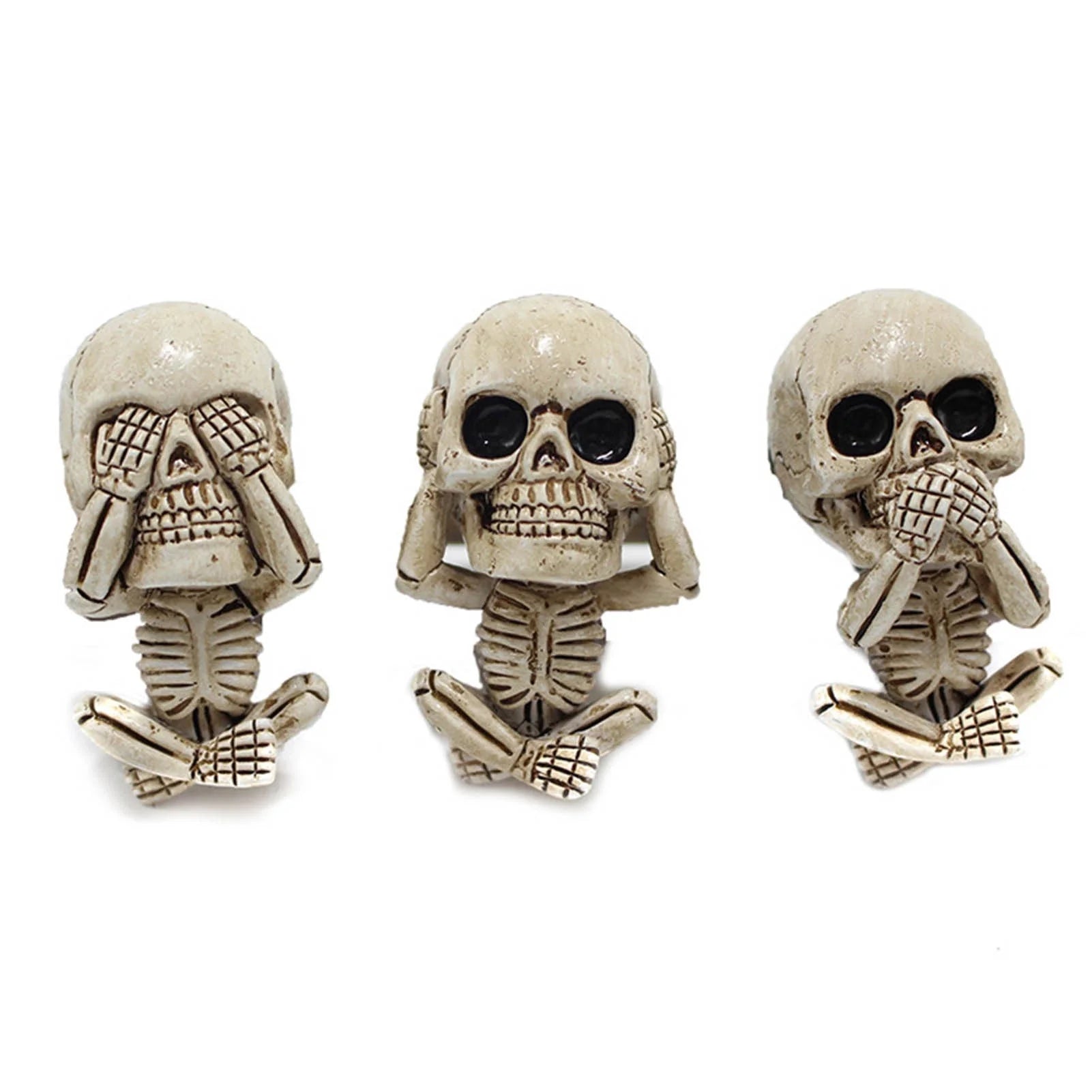 Skull car ornament with air freshener function, European-style cartoon design