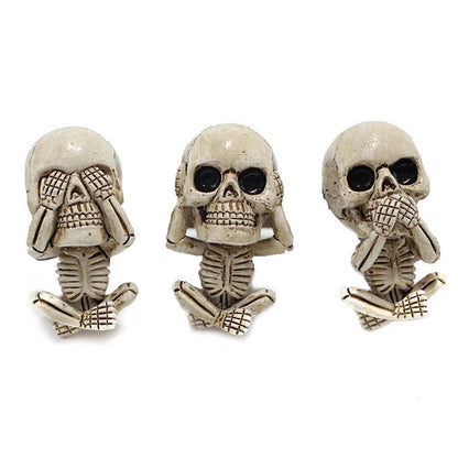Skull car ornament with air freshener function, European-style cartoon design