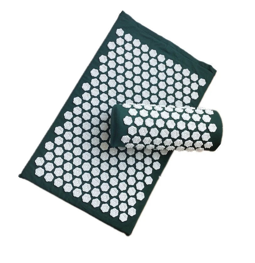 Acupuncture Yoga Cushion and Pillow Set for muscle relief and relaxation