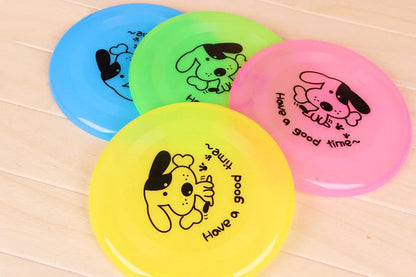 Eco-friendly dog agility training disc in assorted colours