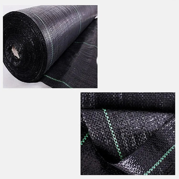 Black polyethylene weed-proof cloth for farmland greenhouse weed suppression in multiple size options