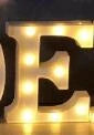 Luminous LED letter and number night light for weddings and parties