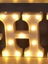 Luminous LED letter and number night light for weddings and parties