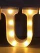 Luminous LED letter and number night light for weddings and parties