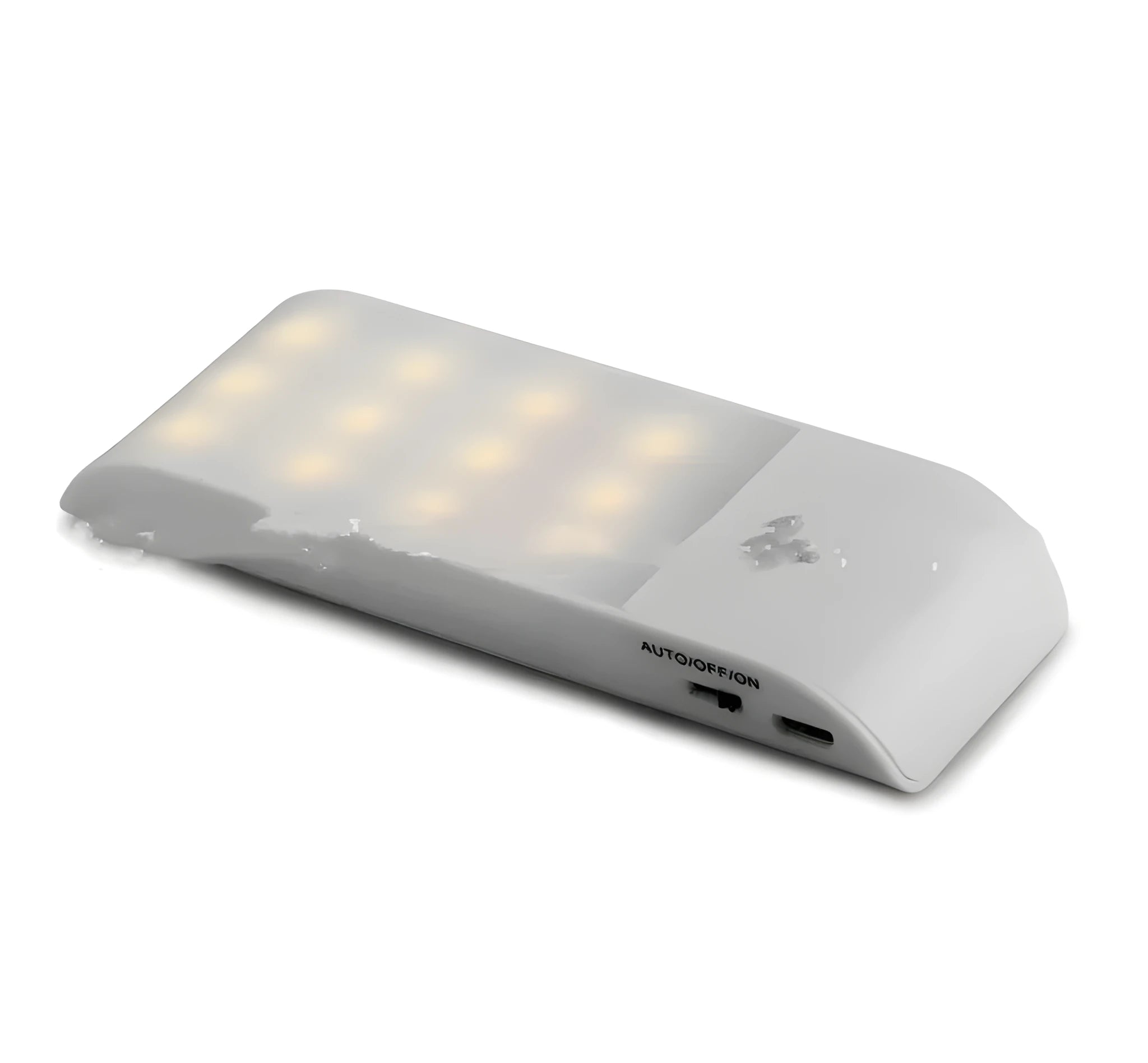 Rechargeable human body infrared sensor LED cabinet light with 12 LEDs