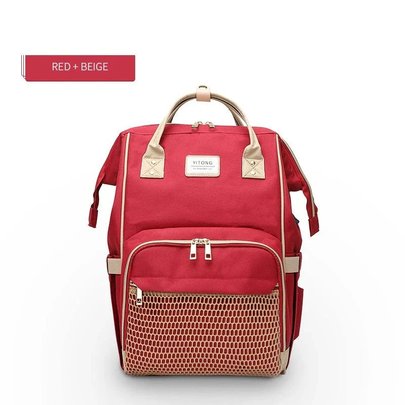 Fashion Mummy Maternity Nappy Bag in various colours with waterproof Oxford fabric and anti-theft design