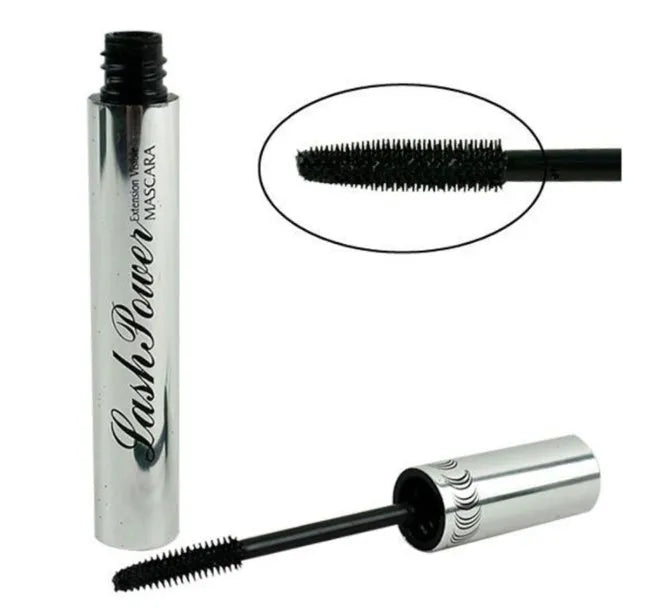 Long Curling Eyelash Extension Black Fiber Mascara in 12ml tube for voluminous lashes
