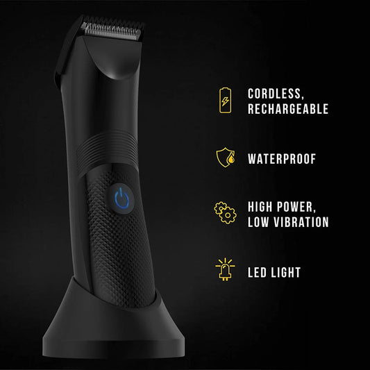 Groin Electric Clippers for precision grooming at home with USB charging