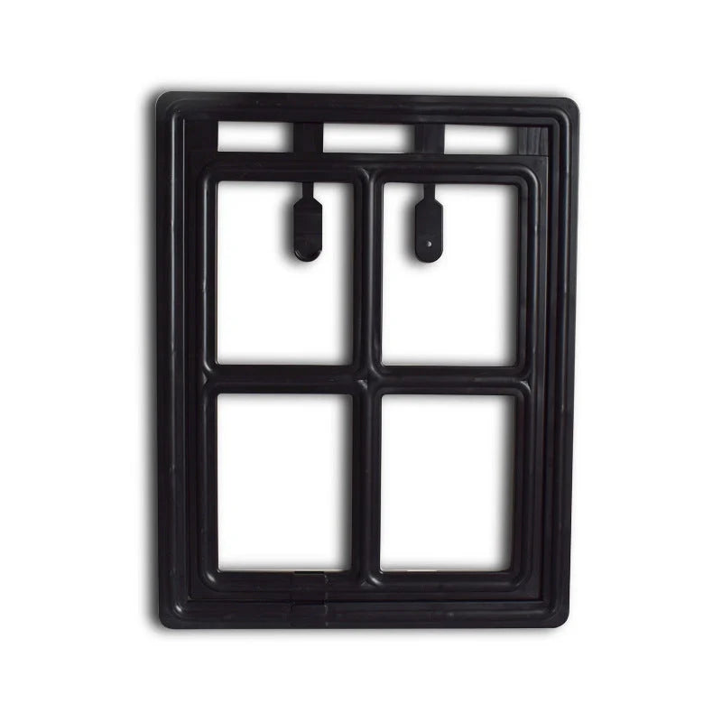 Creative Household Simple Pet Screen Door for Dogs in black and white