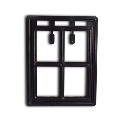 Creative Household Simple Pet Screen Door for Dogs in black and white