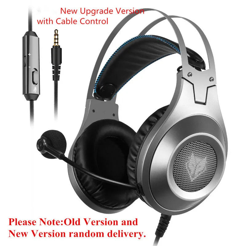 Black wired USB computer headset with over-ear design and integrated microphone