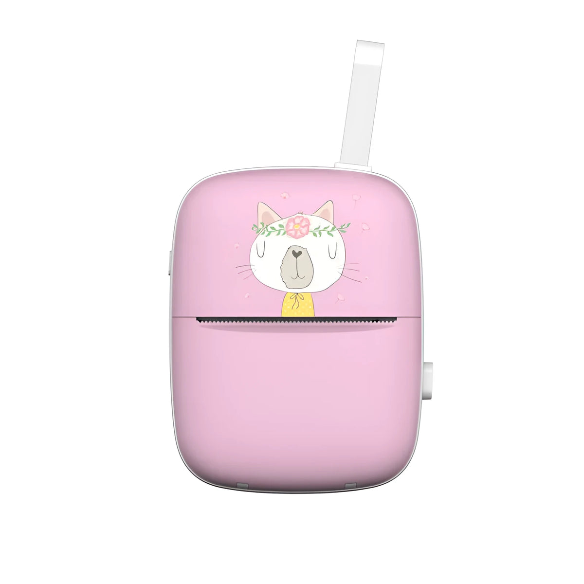White Student's Pocket Wrong Problem Learning Printer with Bluetooth, 98x128x65mm PC body