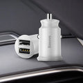 Millet mini USB car charger in black with indicator light for vehicle power sockets