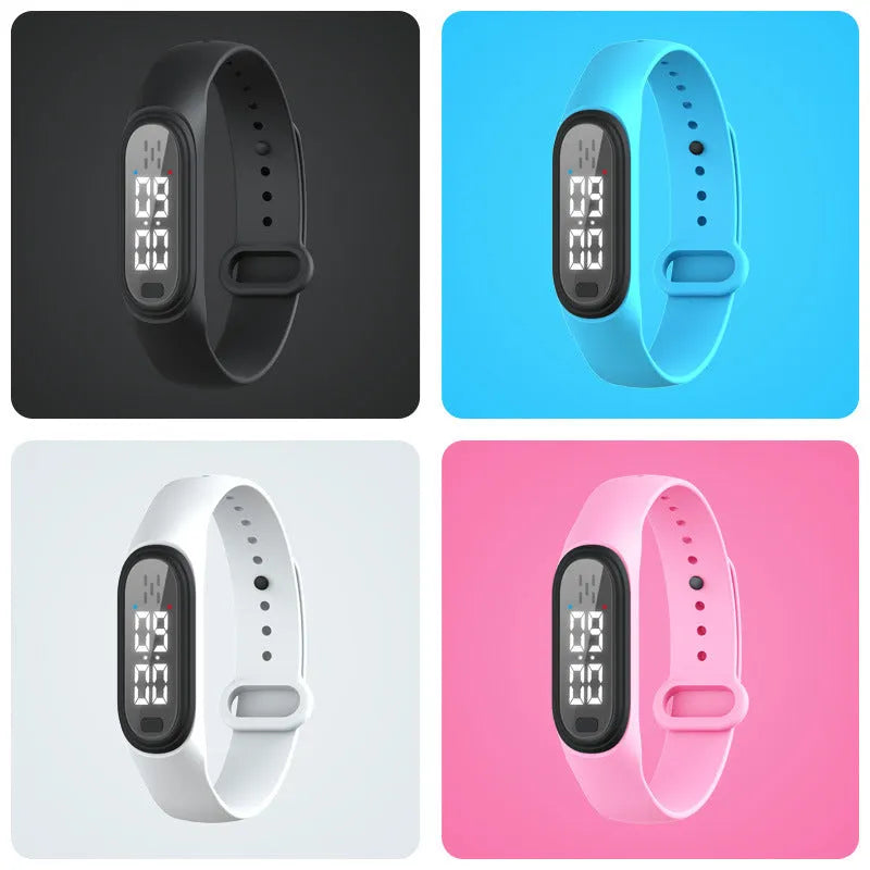 Ultrasonic electronic mosquito repellent bracelet in four colour options