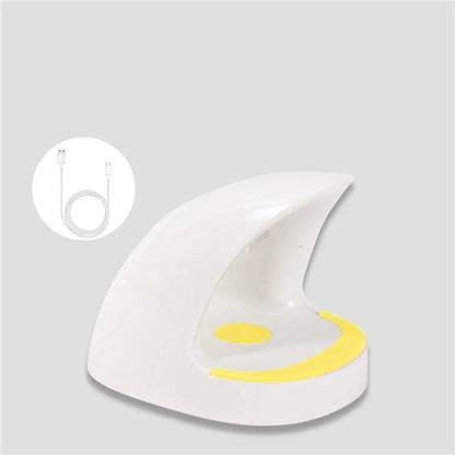 Mini Nail Art Egg Light for fast drying of gel polish, compact and portable design