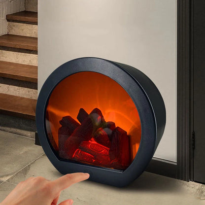 Dynamic Vision 3D Flame Touch Fireplace Lantern with realistic flame effect
