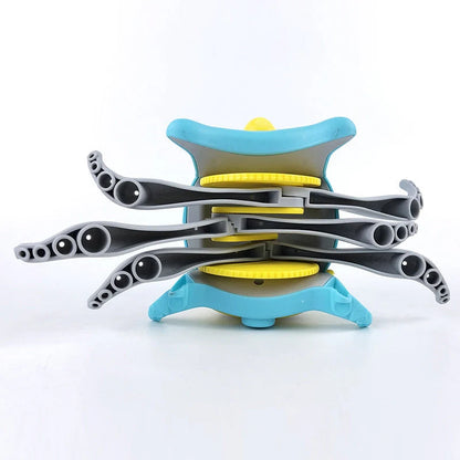 Floating octopus toy for children, safe ABS plastic, purple and blue options