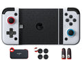 Android mobile game controller with USB connection and ABS plastic construction