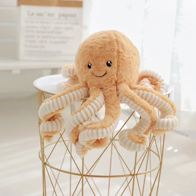Adorable Plush Octopus Pendant - Soft, Cuddly Home Décor for Kids