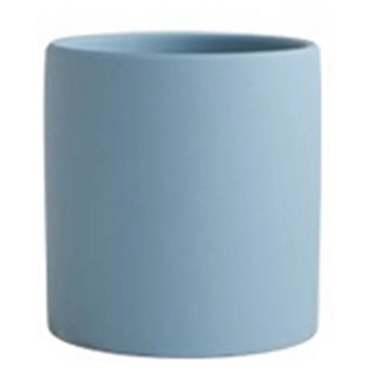 Nordic Industrial Style Ceramic Flowerpot in various colours and sizes