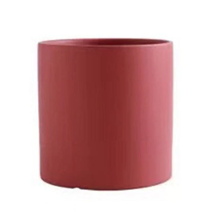 Nordic Industrial Style Ceramic Flowerpot in various colours and sizes