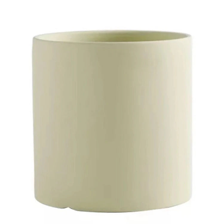 Nordic Industrial Style Ceramic Flowerpot in various colours and sizes