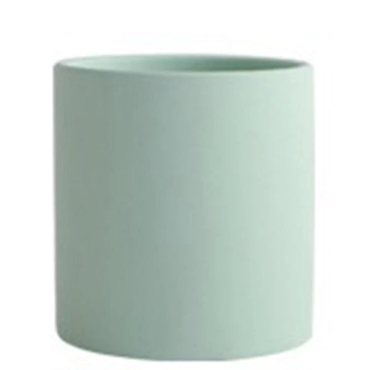 Nordic Industrial Style Ceramic Flowerpot in various colours and sizes