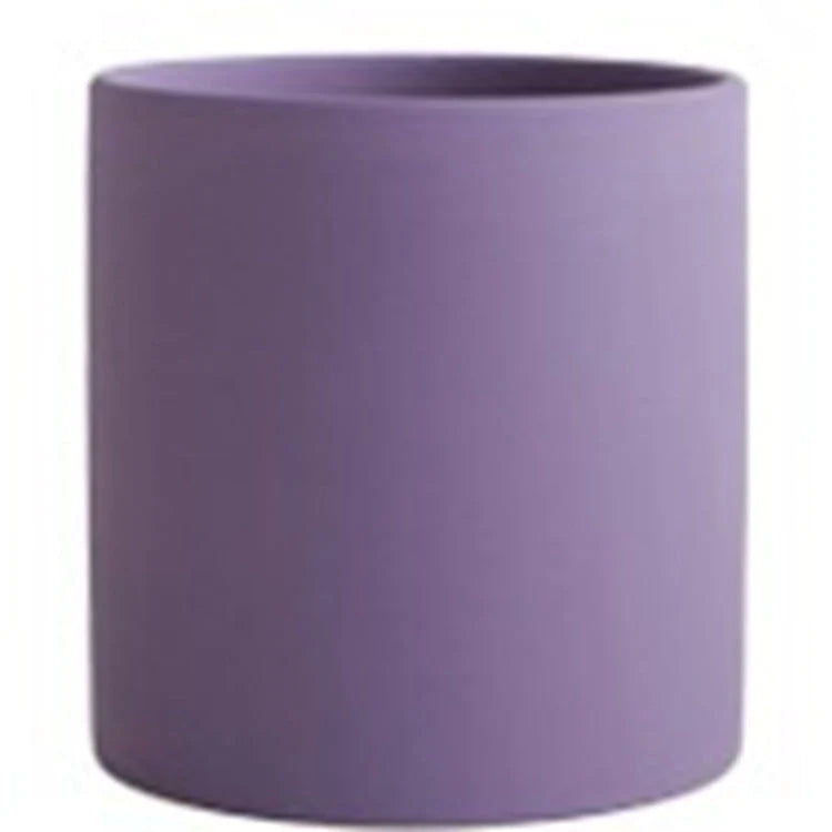 Nordic Industrial Style Ceramic Flowerpot in various colours and sizes