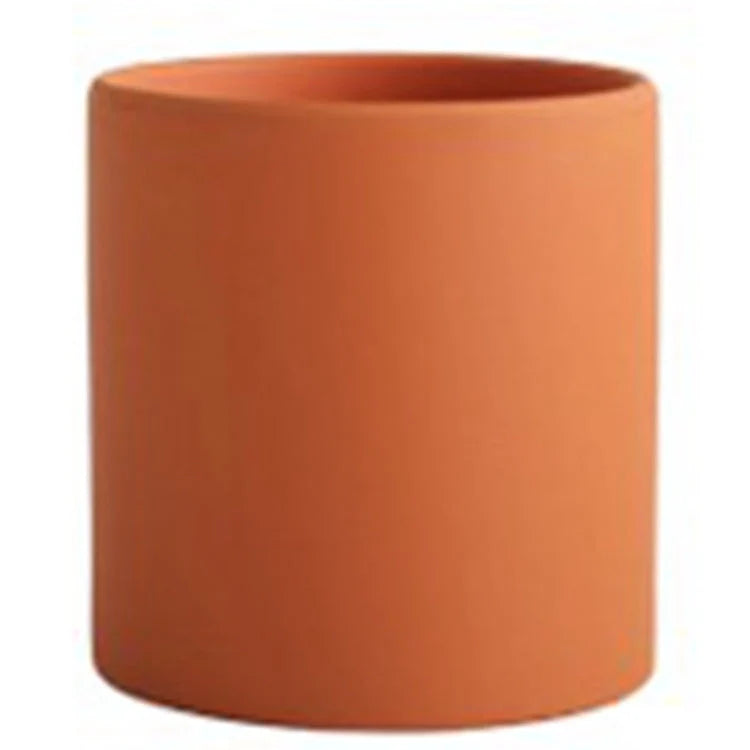 Nordic Industrial Style Ceramic Flowerpot in various colours and sizes
