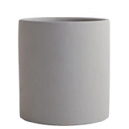 Nordic Industrial Style Ceramic Flowerpot in various colours and sizes