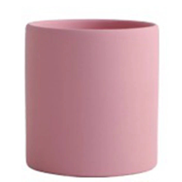 Nordic Industrial Style Ceramic Flowerpot in various colours and sizes