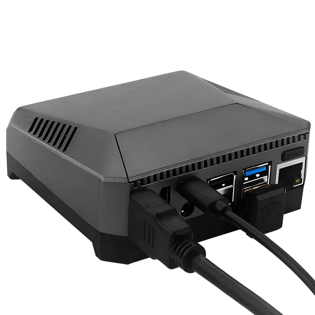 Argon One M.2 aluminium protective case for Raspberry Pi with integrated cooling fan and SSD expansion board