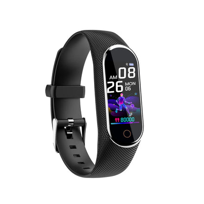 M8 Smart Bracelet with ECG and heart rate monitoring on wrist
