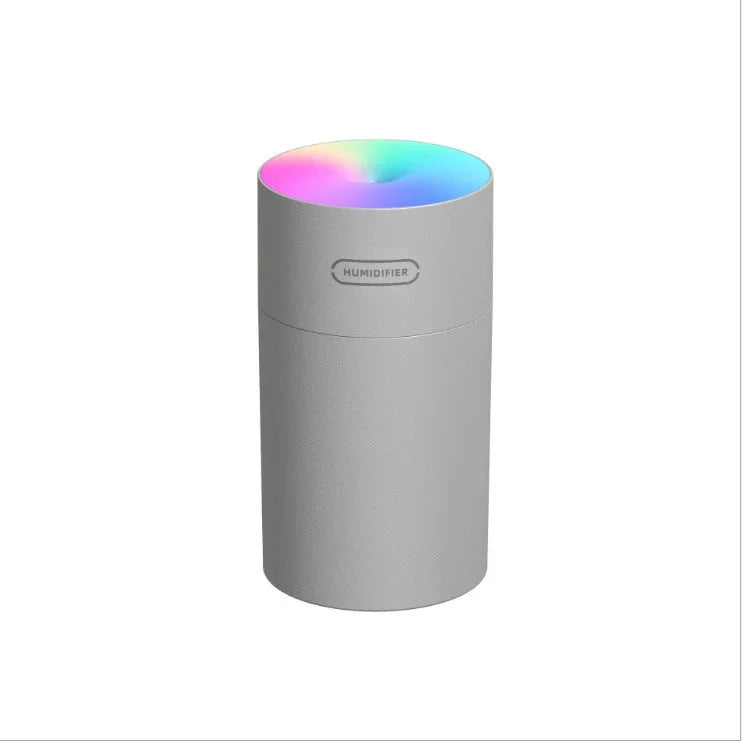 Mini USB Desktop Humidifier with Soothing Mist, Color-Changing Lights, and Quiet Operation